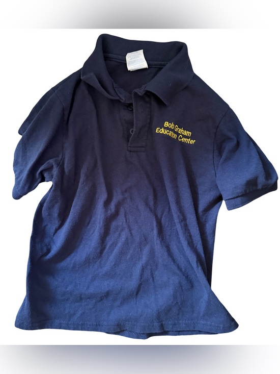Other - Bob Graham Education Center Boys XS Navy Blue School Uniform Polo Shirt